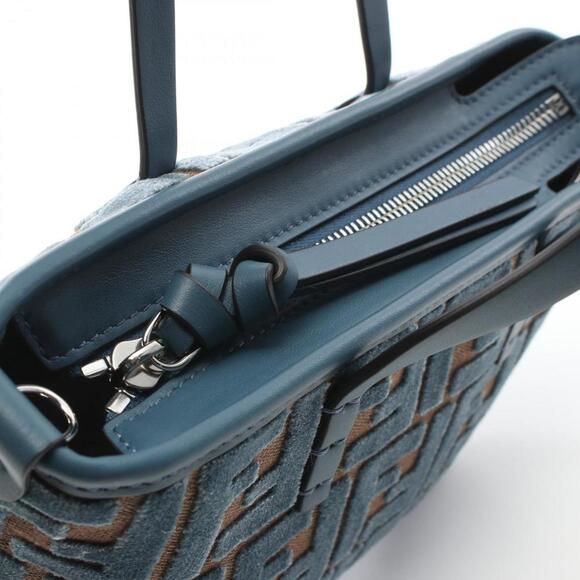 FENDI Brown Leather Tote Bag - Picture 7 of 7